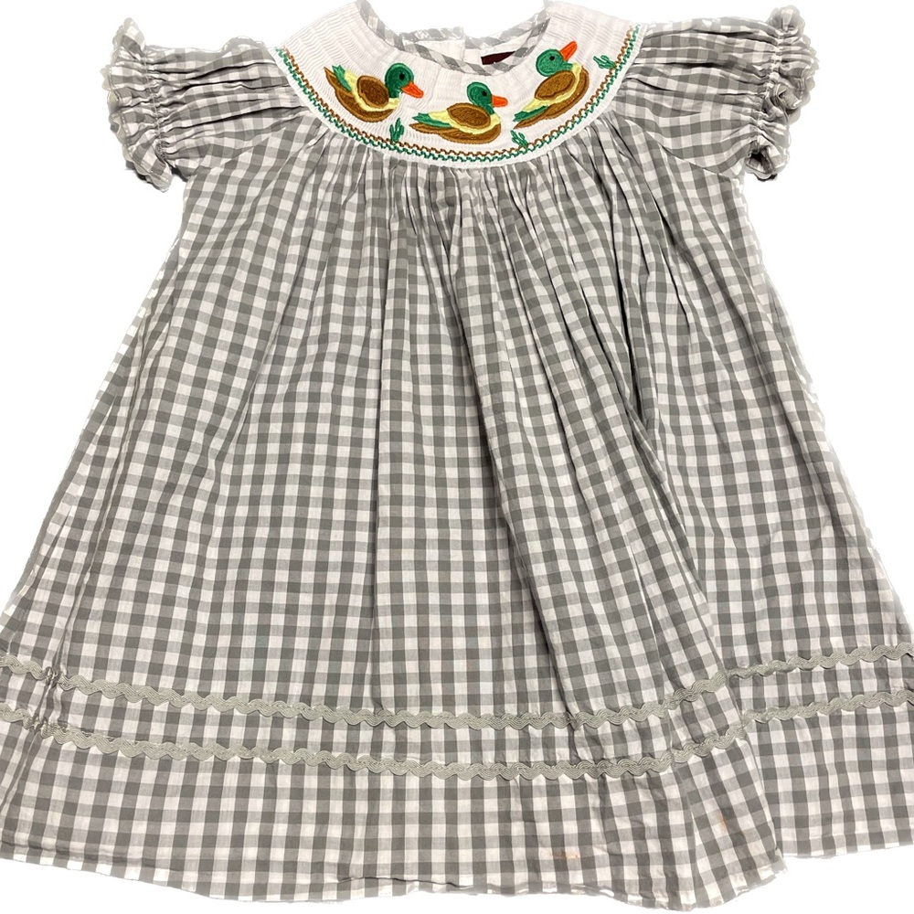 Smocked Girl’s Dress